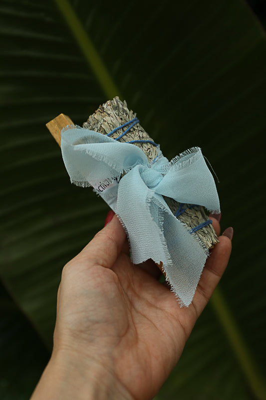 Palo Santo + Blue Sage | חבילה של פאלו סנטו ומרווה כחולה