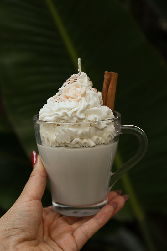 נר צ'אי קרימי | Creamy Chai Candle