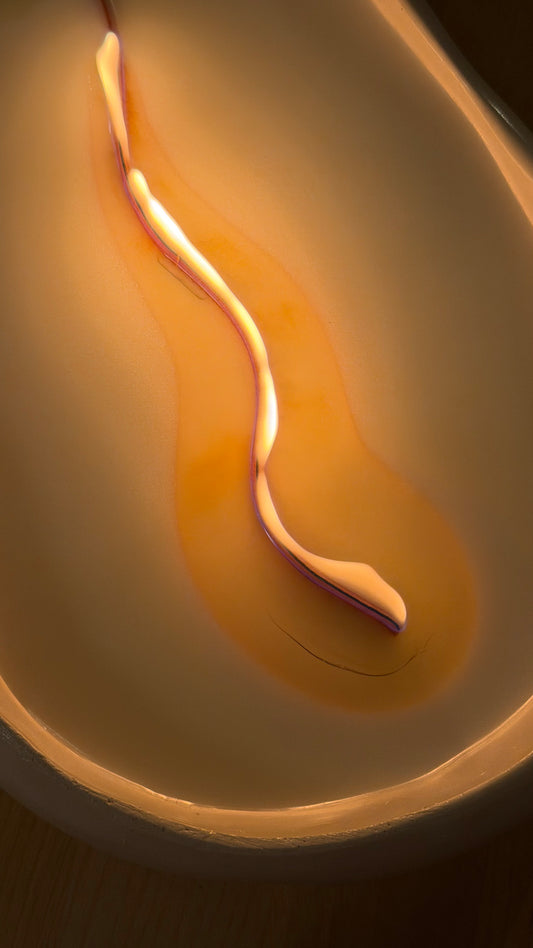 Whisper of the Wood | Personal Hearth Candle | נר קמין אישי