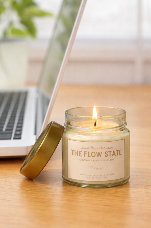 Desk Oasis Candle L | נר פונקציונלי לשולחן עבודה