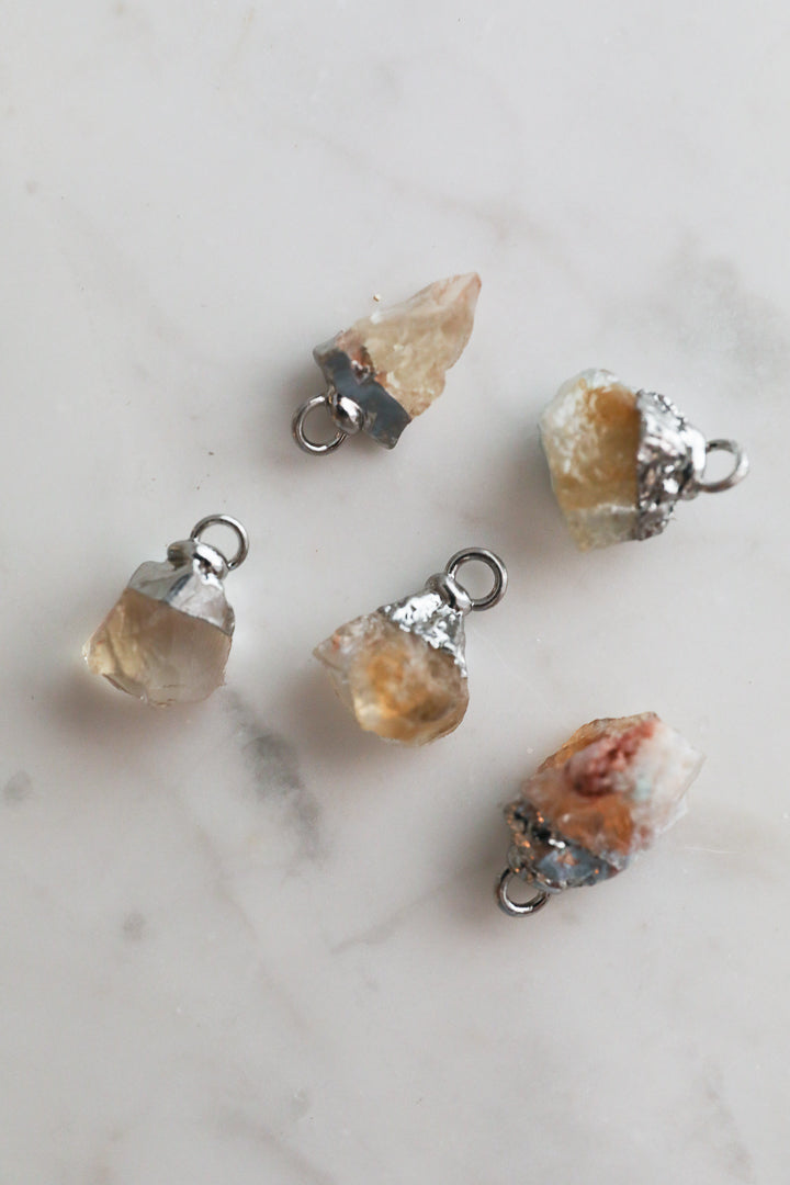תליון גנסקי סיטרין | כסף | Citrine Genseki Pendant | Silver