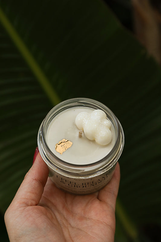 אני מרגישה רגועה ומקורקעת | Mood Tuning Candle | I feel relaxed and grounded