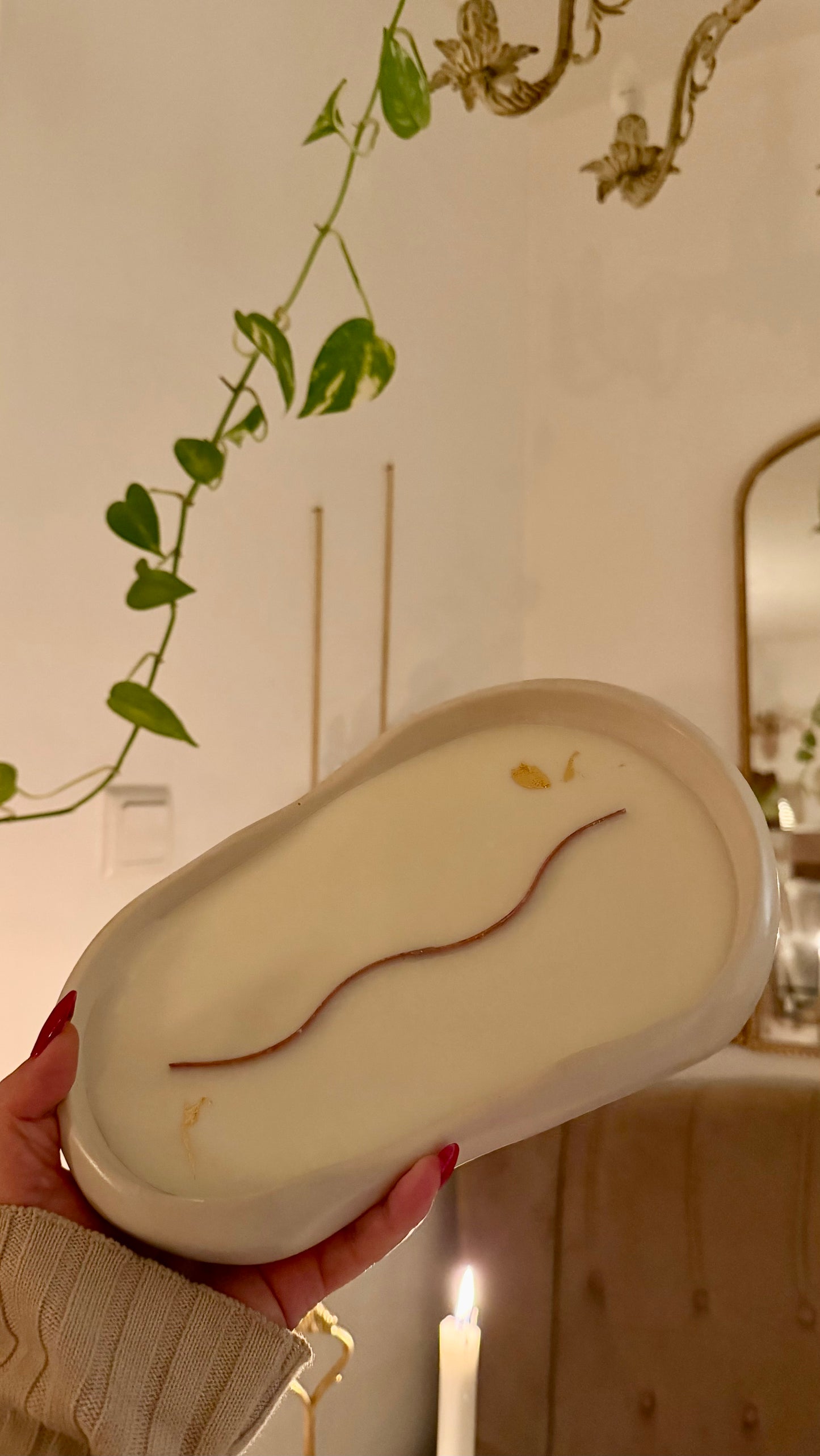 Whisper of the Wood | Personal Hearth Candle | נר קמין אישי